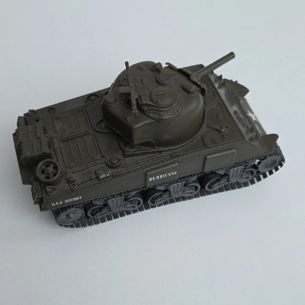WWII Military Tank - New-Ray Toys M4 Sherman model named Hurricane